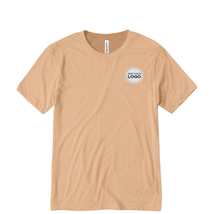 เสื้อยืดแขนสั้นผู้ชายทรงปกติ ผ้าฝ้าย/ใยไผ่ รับผลิตแบรนด์ส่วนตัว MOQ ต่ำ ตัวอย่างรวดเร็ว ขายส่ง - Product Image 1