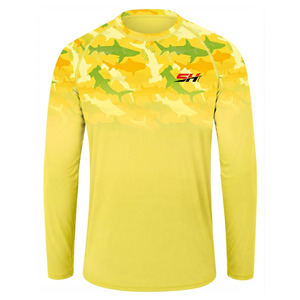Camiseta de Pesca de Manga Larga con Diseño Personalizado por Sublimación, Producto Más Vendido, Protección UV Completa, Precio Bajo - Product Image 1