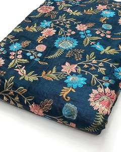 Tela de bordado malté, telas textiles, tela de encaje, tela de organza para marcas de moda, abastecimiento de prendas de vestir, venta al por mayor, exportación a granel, compra - Product Image 2