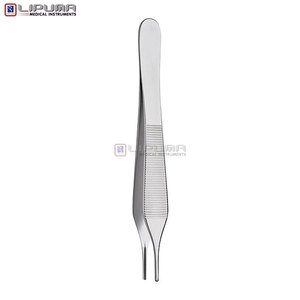 Pinces de microchirurgie atraumatiques DEBAKEY ADSON, instrument chirurgical manuel avec norme de sécurité MOL, manipulation délicate des tissus - Product Image 4