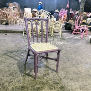 Chaises pour enfants en rotin faites à la main OEM pour les entreprises de location, les fournisseurs d'événements de mariage, les fournitures de meubles pour fêtes d'anniversaire, vente en gros - Product Image 5