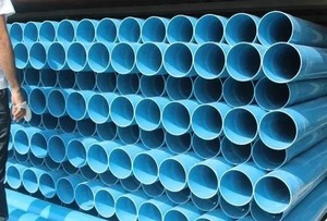 Tuyau de gaine en uPVC bleu de classe CS Shallow Well, matériau vierge, extrémité filetée, tube lisse, 150 mm, diamètre 6 pouces, longueur 6 mètres (20 pieds) - Product Image 5