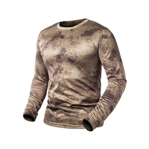 GRACE <b>SIGN</b> GS-HW Unisex Lightweight Waterproof Soft <b>Shell</b> 100% Polyester Heat-Transfer Printed Hunting Pants Camouflage Design - Product Image 2