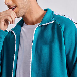 Men's Tech <b>Fleece</b> <b>Thick</b> Sports <b>Jacket</b> & Pants Set 100% Polyester Breathable Quick Dry Streetwear Winter Warm Sportswear - Product Image 5