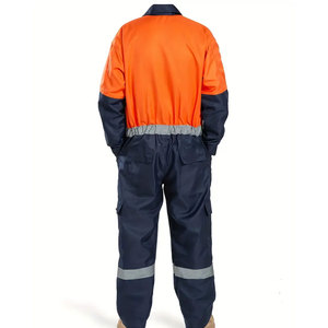 Overol de Trabajo Industrial Personalizado, Poliéster Resistente al Viento, Certificado CE, Uniforme de Protección Duradero para Fábrica y Construcción - Product Image 3