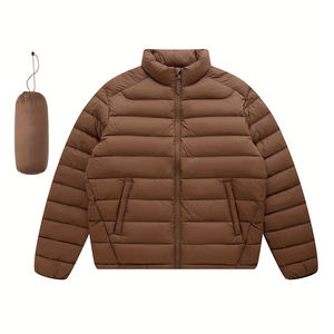 Chaqueta de Invierno Acolchada de Alta Demanda y Altamente Personalizable, Chaqueta de Hombre con Cierre Completo, Estilo Urbano, Lavada, a Precios de Mayoreo - Product Image 1