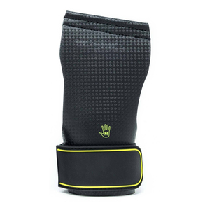 Agarraderas de Cuero para Levantamiento de Pesas, Diseño Personalizado, Sin Tiza, Sin Dedos, Antideslizantes, Correa de Muñeca Ajustable, para Gimnasio y Cross Training - Product Image 5
