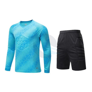 Ensemble de maillot de football pour hommes, manches longues, imprimé géométrique orange, col en V, évacuation de l'humidité, short noir, taille élastique, toutes saisons - Product Image 6