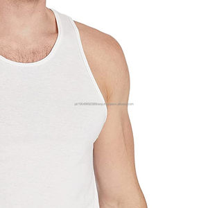 Camiseta sin Mangas Premium Transpirable para Hombre, Talla Grande, Camiseta Deportiva de Gimnasio, Camiseta sin Mangas de Algodón al por Mayor, Camiseta Deportiva para Hombre - Product Image 6
