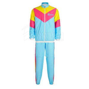 Ensemble coupe-vent respirant pour homme, fabriqué au Pakistan, veste et pantalon, idéal pour les activités de plein air au printemps et en automne - Product Image 2