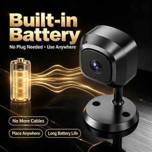 Caméra de vision nocturne sans fil A5, mini caméra de sécurité IP, caméra de détection de mouvement, caméra audio bidirectionnelle, caméra compatible avec application - Product Image 6
