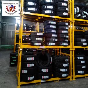 Estante Metálico Plegable para Almacenamiento de Neumáticos para Almacenes e Instalaciones Automotrices que Permite un Manejo Organizado de los Neumáticos - Product Image 1