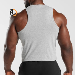 Gym Singlet Stretch Fit Sleeveless Workout Training Shirt - Product Image 4