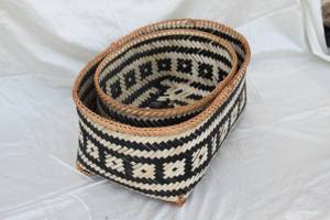 ตะกร้าเก็บของไม้ไผ่สานสีดำแบบคลาสสิก งานแฮนด์เมด สำหรับจัดระเบียบตู้เสื้อผ้าและโต๊ะเครื่องแป้ง ส่งออกจากเวียดนามโดยตรง - Product Image 4
