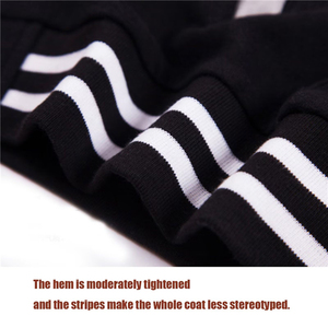 Veste unisexe en coton et polyester, vêtements d'extérieur scolaires unisexes, uniforme sportif pour garçons et filles, veste de l'équipe de varsity pour enfants - Product Image 3