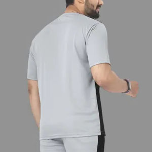 Nuevo Conjunto Deportivo de Verano Personalizado para Hombre, Venta al Por Mayor, Color y Talla Personalizables, Camiseta y Pantalón, 100% Algodón Ligero - Product Image 4