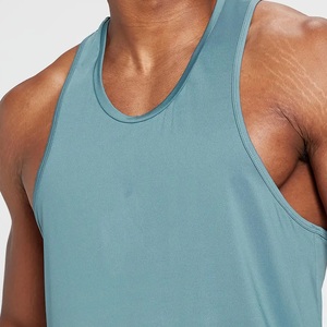 Camiseta sin mangas para hombre, estilo deportivo, para gimnasio, culturismo, fitness, color liso, de fábrica. - Product Image 1