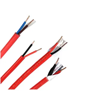 Fire Alarm Cable Copper Shielded/Unshielded 16AWG 2Cores Security Fire Resistant Cable for Fire Alarm System