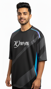 Camiseta de Moda Urbana Sublimada para Hombre, Talla Grande, Corte Regular, Poliéster/Algodón, Transpirable, Anti-UV - Product Image 5