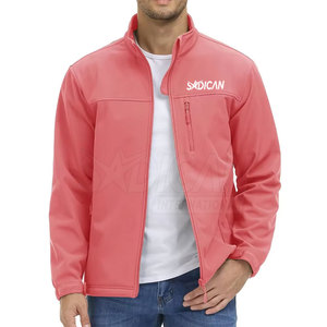 Warm <b>Fleece</b> <b>Lined</b> Men Winter Soft Winter Shell <b>Jacket</b> With Adjustable Cuffs Multiple Pockets For Cold Daily Wear And Travel - Product Image 2