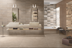Cristan 600x1200 surface mate perforée Earth Vibes Terra Rhythm Urban Weave Stone Mosai Rustic Harmony Natural Fusion - Product Image 4