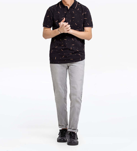 Camisetas Polo de Golf Tejidas Transpirables para Hombre, Estilo 2026, Alta Calidad, OEM, Todos los Colores, Camisetas Cortas Estampadas Personalizables - Product Image 6