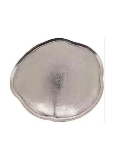 Offre Spéciale : Assiettes de Présentation Rondes Dorées pour Hôtels et Restaurants, Plateaux de Service pour Camping en Extérieur – Provenance Fournisseur Indien - Product Image 4