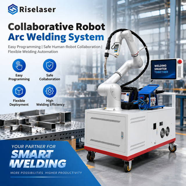 Compact Collaborative Welding Robot Machine for OEM Manufacturing Automotive Parts Welding and Custom Fabrication Applications