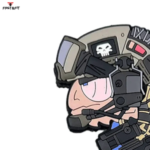 แพทช์ PVC/ยาง 3 มิติ ดีไซน์ยอดนิยม ขายส่งปี 2024 สีตามสั่ง & บริการ OEM สำหรับเสื้อผ้า รองเท้า กระเป๋า - ราคาถูก - Product Image 3