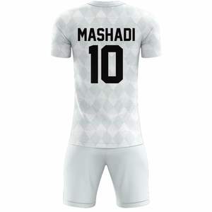 Uniformes de Fútbol Personalizados con Nombre de Equipo, Diseño Impreso, Tela 100% Poliéster de Alta Calidad, Transpirable, Elástico, Unisex, para Clubes Deportivos - Product Image 6