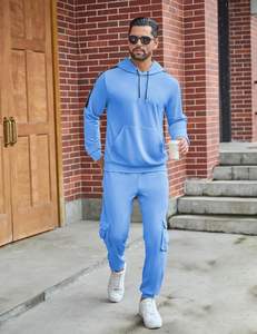 Conjunto deportivo de chándal para hombre, ideal para correr, gimnasio, fitness y uso casual en casa, estilo atlético cómodo y en oferta. - Product Image 3