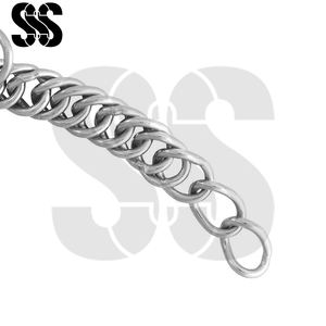 Chaîne de laisse pour cheval en acier inoxydable robuste, de qualité supérieure, durable, résistante à la rouille, facile à fixer, à pression douce et longue durée - Product Image 5