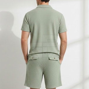 Ensemble de shorts pour hommes pour un style de vie actif, respirant, confortable, coupe flexible, adapté pour la salle de sport, la course à pied, l'entraînement et les tenues décontractées - Product Image 4