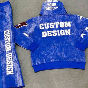 ชุดวอร์มพิมพ์ลายสำหรับผู้ชาย ผ้าฟลีซเทคโนโลยีระบายอากาศ ซับในอย่างดี ทรงปกติ ปรับแต่งได้ ผลิตจากผ้าฝ้าย 100% เหมาะสำหรับฤดูหนาว พร้อมโลโก้แบบกำหนดเอง - Product Image 6