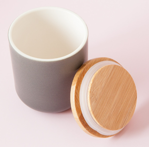 Pot en céramique gris - Product Image 3