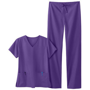Conjunto de Uniformes Médicos de Enfermería de Nuevo Estilo de Moda, Venta al por Mayor, Estampado, Spandex, Suave y Elástico para Hospital - Product Image 3