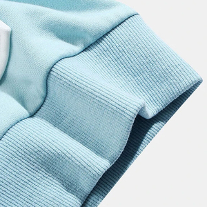 Sweat-shirt à capuche en polaire uni avec logo, séchage rapide, grandes tailles, pour hommes, hiver, mélange polyester/coton, personnalisable - Product Image 6