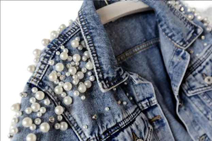 Chaqueta Vaquera Informal para Mujer, Nueva Colección, Alta Calidad, con Botones, Diseño Personalizado, OEM, ODM, Venta al Por Mayor - Product Image 5