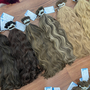 Extensiones de Cabello Humano Natural Ondulado 100% Vietnamita al por Mayor, Multicolor, Proveedor Líder - Product Image 1