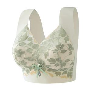Soutien-gorge de sport personnalisé OEM pour femme, à maintien élevé, col en V, avec nœud, respirant, dos croisé, pour la gym et le fitness, avec positionnement du logo sur le devant - Product Image 3