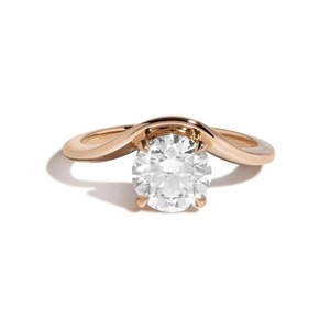Luxury Engagement <b>Ring</b> 14K Solid Gold Pear Cut Diamond IGI Certified Brilliant-Eye Design for <b>Wedding</b> Anniversary Gift - Product Image 2