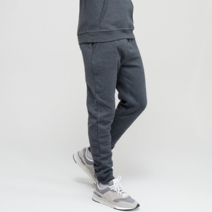 Custom Made <b>Plain</b> Fleece <b>Tracksuits</b> Men Slim Fit <b>Tracksuit</b> for Men Customized Adults New Design Grey <b>Tracksuit</b> - Product Image 3
