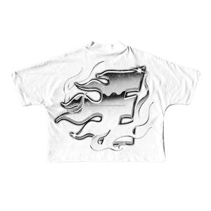 Camisetas de Algodón Grueso Extra Grandes Personalizadas para Hombre, Camiseta de Manga Larga con Logotipo Personalizado, Lavado Vintage, Doble Capa, con Pedrería - Product Image 3