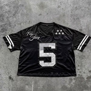 Ensemble de maillot de football américain pour homme, tissu confortable et respirant, léger, séchage rapide, vêtements de sport pour l'entraînement et les matchs - Product Image 3