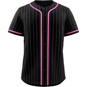 Maillots de baseball de compétition en polyester premium avec contrôle avancé de l'humidité et canaux de ventilation stratégiques pour un refroidissement amélioré - Product Image 1