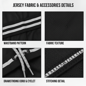 Conjunto de Uniforme de Baloncesto Personalizable OEM, Transpirable, Tallas Grandes, Nuevo Modelo con Nombre de Equipo Personalizado, Diseño Liso - Product Image 3