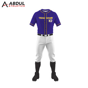 Uniforme de baseball prêt pour le terrain, matière douce et respirante, qualité durable pour les jeux en extérieur et en intérieur - Product Image 1