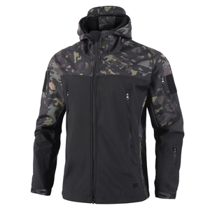 Custom Men Blank Soft Shell Jackets Windbreaker Quick Dry Golf Hoodies Running Wind Breaker Jacket Outdoor Men Softshell Jacket - Product Image 2