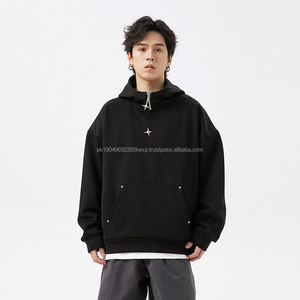 high quality <b>mens</b> <b>hoodie</b> with <b>fleece</b> box <b>hoodie</b> heavy custom <b>oversize</b> man <b>hoodie</b> 450 gsm - Product Image 4