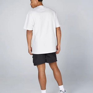 Conjunto de Camiseta y Pantalones Cortos Deportivos Transpirables para Hombre, Ropa de Calle de Verano, 100% Fibra de Bambú Ecológica, OEM ODM - Product Image 3